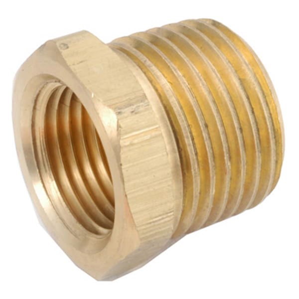 Anderson Metals 756110-1202 .75 x .13 in. Brass Hex Bushing 161164 - main